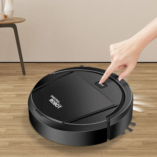 3-IN-1 Automatic Robot Vacuum Cleaner – مكنسة روبوت أوتوماتيكية 3 في 1