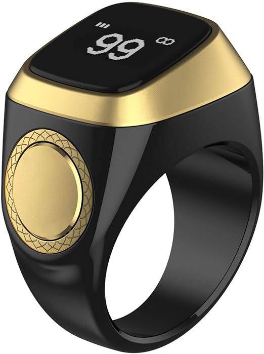 3 IN 1 Qibla Ring Tasbih تذكير بالصلاة المضادة